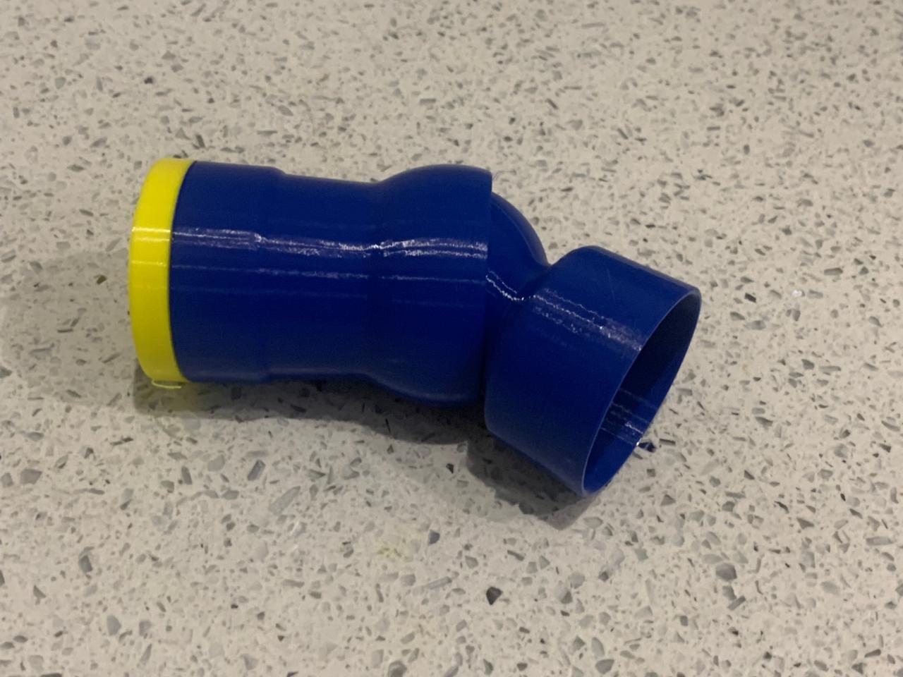OTRUM pool cleaner adaptor front profile